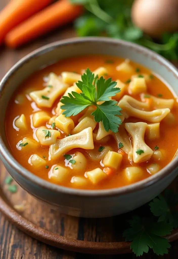 25 Bow Tie Pasta Soup Recipes for Warm, Cozy Days 1 25 Bow Tie Pasta Soup Recipes for Warm, Cozy Days - 1. Classic Chicken Bow Tie Pasta Soup