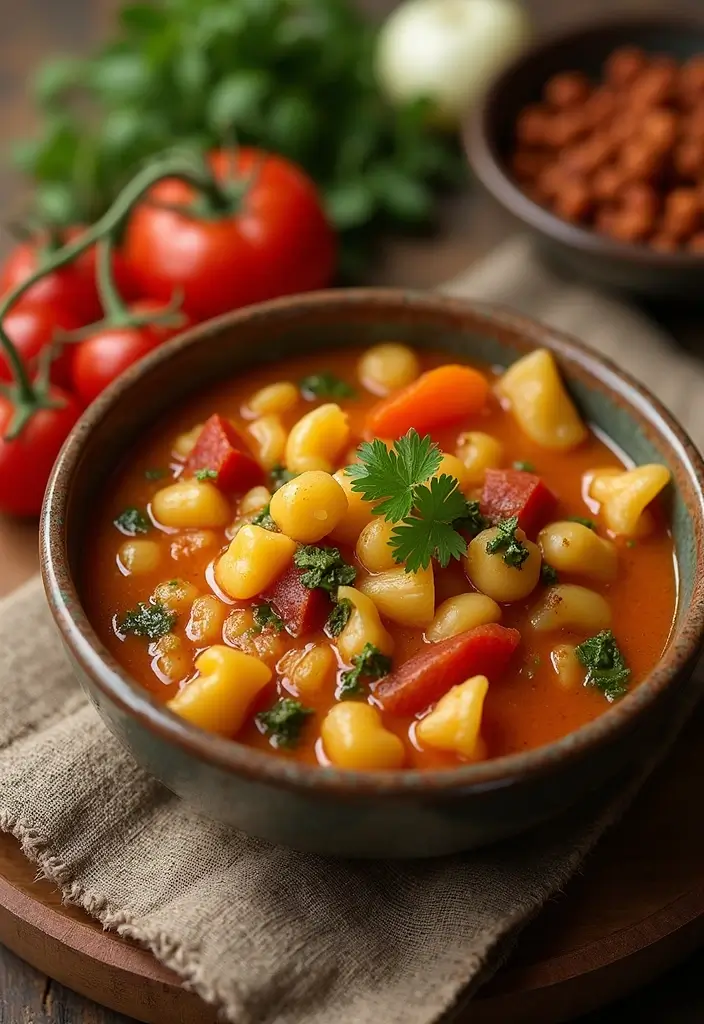 25 Bow Tie Pasta Soup Recipes for Warm, Cozy Days 90 25 Bow Tie Pasta Soup Recipes for Warm, Cozy Days - 16. Moroccan Spiced Bow Tie Pasta Soup