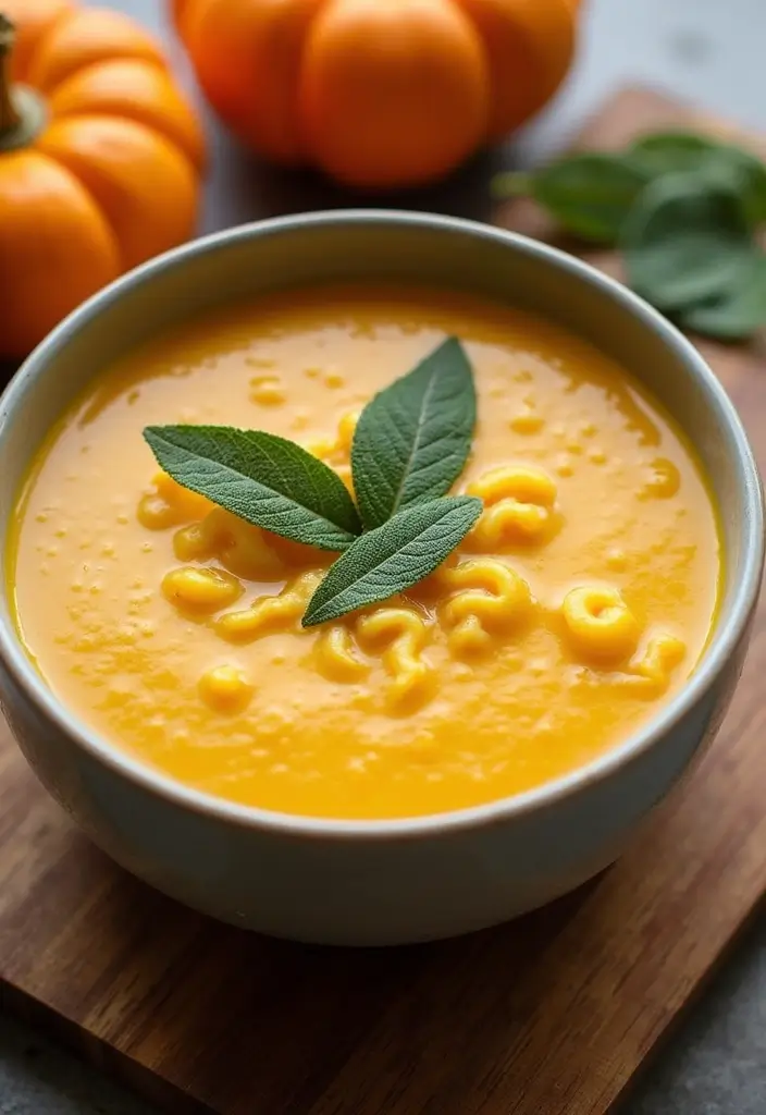 25 Bow Tie Pasta Soup Recipes for Warm, Cozy Days 37 25 Bow Tie Pasta Soup Recipes for Warm, Cozy Days - 7. Butternut Squash and Sage Bow Tie Pasta Soup