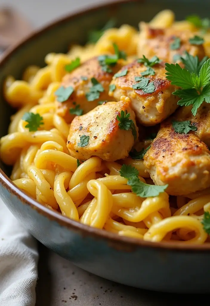 25 Chicken Thigh Pasta Recipes That Are Juicy and Delicious 161 25 Chicken Thigh Pasta Recipes That Are Juicy and Delicious - 25. Chicken Thigh Pasta with Coconut Curry Sauce