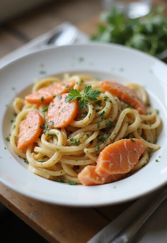 25 Cold Creamy Pasta Salad Recipes for Refreshing Summer Meals 123 25 Cold Creamy Pasta Salad Recipes for Refreshing Summer Meals - 21. Smoked Salmon Pasta Salad