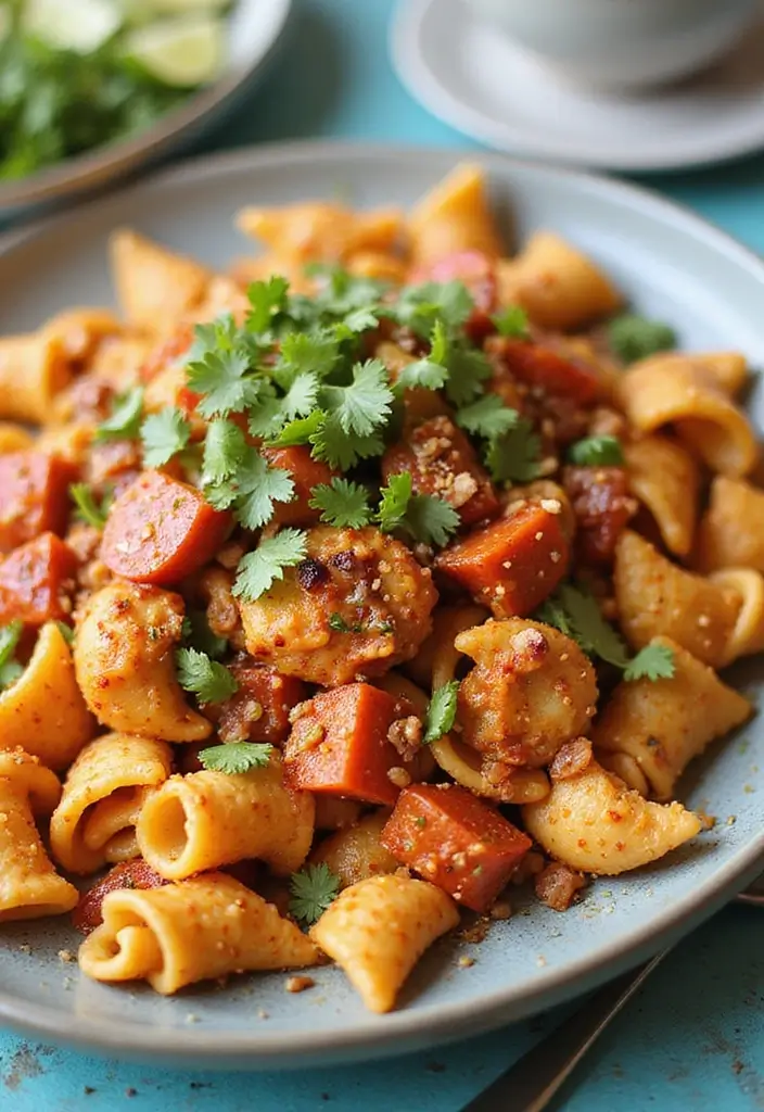 25 Cold Creamy Pasta Salad Recipes for Refreshing Summer Meals 138 25 Cold Creamy Pasta Salad Recipes for Refreshing Summer Meals - 24. Spicy Chipotle Chicken Pasta Salad