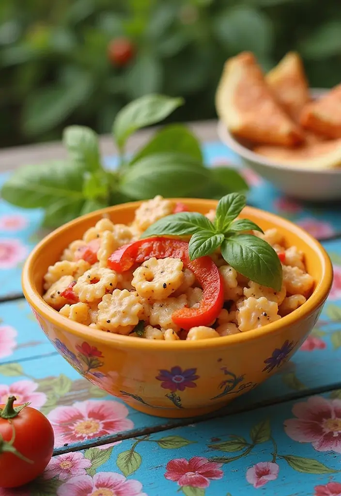 25 Cold Creamy Pasta Salad Recipes for Refreshing Summer Meals 51 25 Cold Creamy Pasta Salad Recipes for Refreshing Summer Meals - 9. Creamy Roasted Red Pepper Pasta Salad