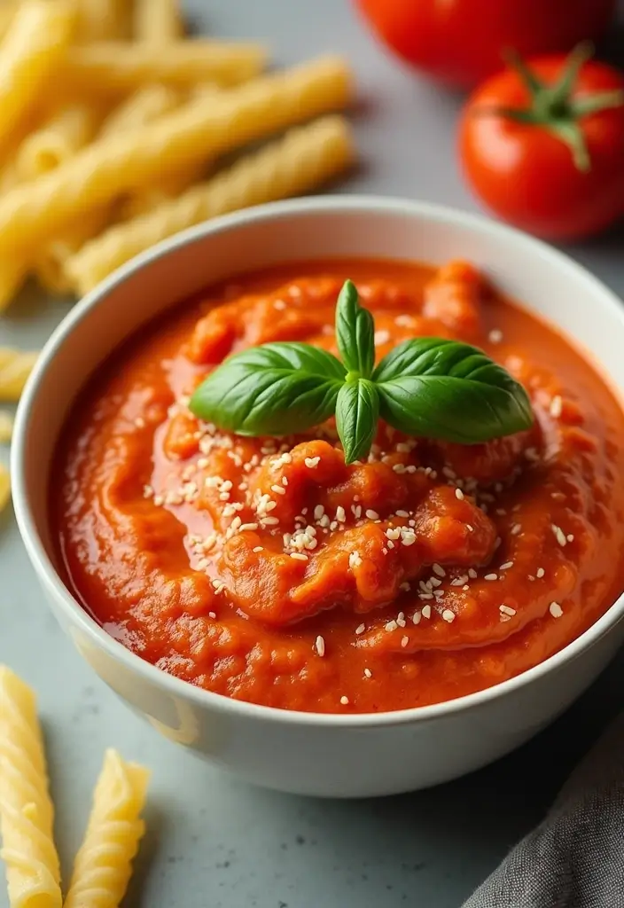 25 Cottage Cheese Pasta Sauce Recipes That Are Light and Creamy 11 25 Cottage Cheese Pasta Sauce Recipes That Are Light and Creamy - 3. Tangy Tomato Cottage Cheese Sauce