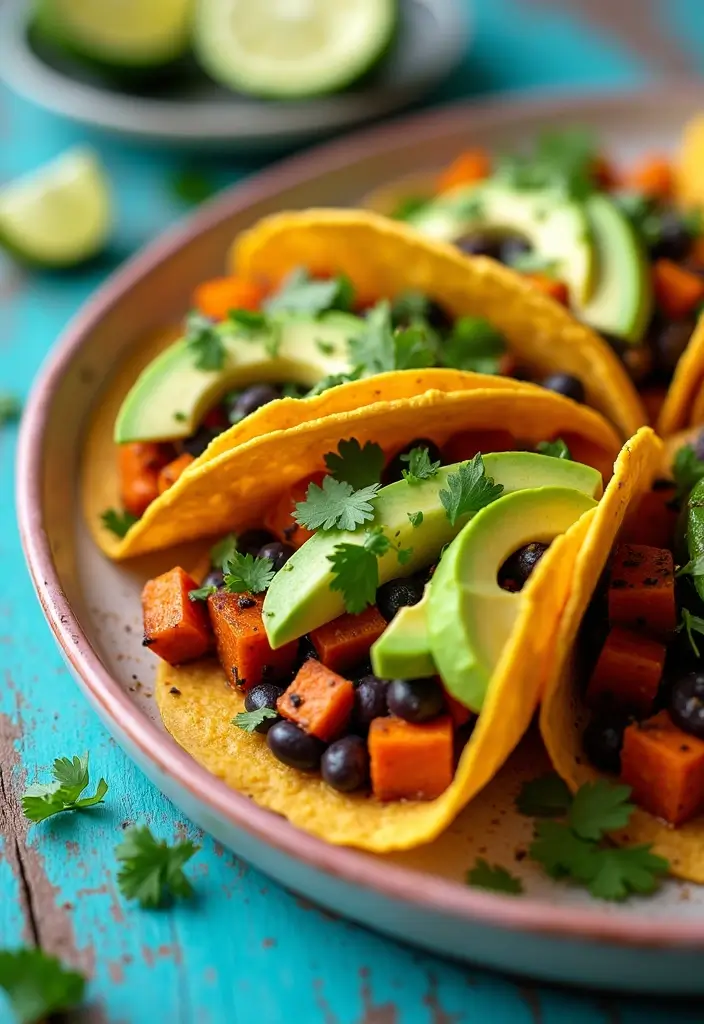 25 Easy Dinner Recipes That Aren’t Pasta But Just as Good 69 25 Easy Dinner Recipes That Aren’t Pasta But Just as Good - 13. Sweet Potato & Black Bean Tacos