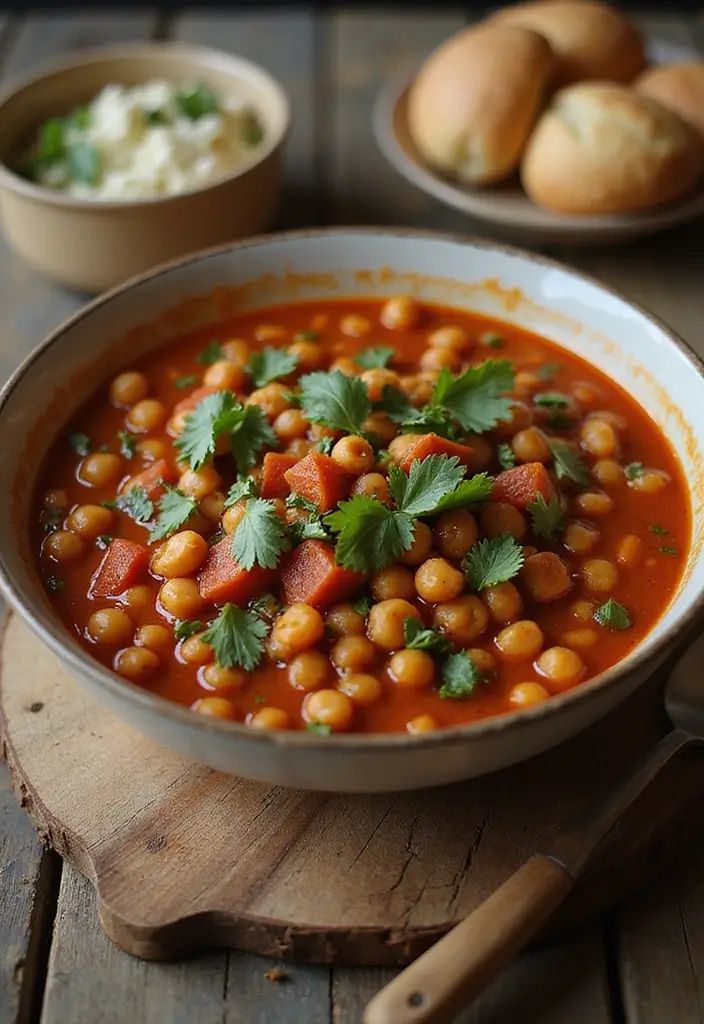 25 Easy Dinner Recipes That Aren’t Pasta But Just as Good 112 25 Easy Dinner Recipes That Aren’t Pasta But Just as Good - 20. Moroccan Chickpea Stew