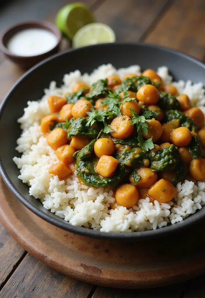 25 Easy Dinner Recipes That Aren’t Pasta But Just as Good 23 25 Easy Dinner Recipes That Aren’t Pasta But Just as Good - 5. Chickpea & Spinach Curry