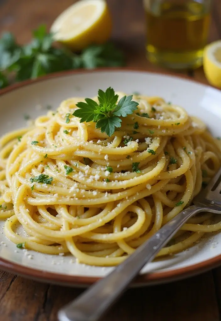 25 Easy Pasta Recipes with Spaghetti Noodles for Busy Families 1 25 Easy Pasta Recipes with Spaghetti Noodles for Busy Families - 1. Classic Spaghetti Aglio e Olio