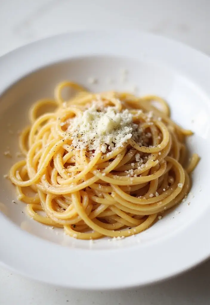25 Easy Pasta Recipes with Spaghetti Noodles for Busy Families 70 25 Easy Pasta Recipes with Spaghetti Noodles for Busy Families - 12. Spaghetti Cacio e Pepe