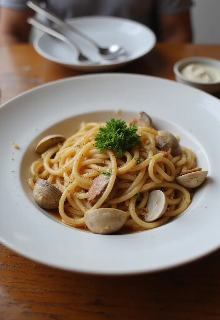 25 Easy Pasta Recipes with Spaghetti Noodles for Busy Families 97 25 Easy Pasta Recipes with Spaghetti Noodles for Busy Families - 17. Spaghetti with Clams (Spaghetti alle Vongole)