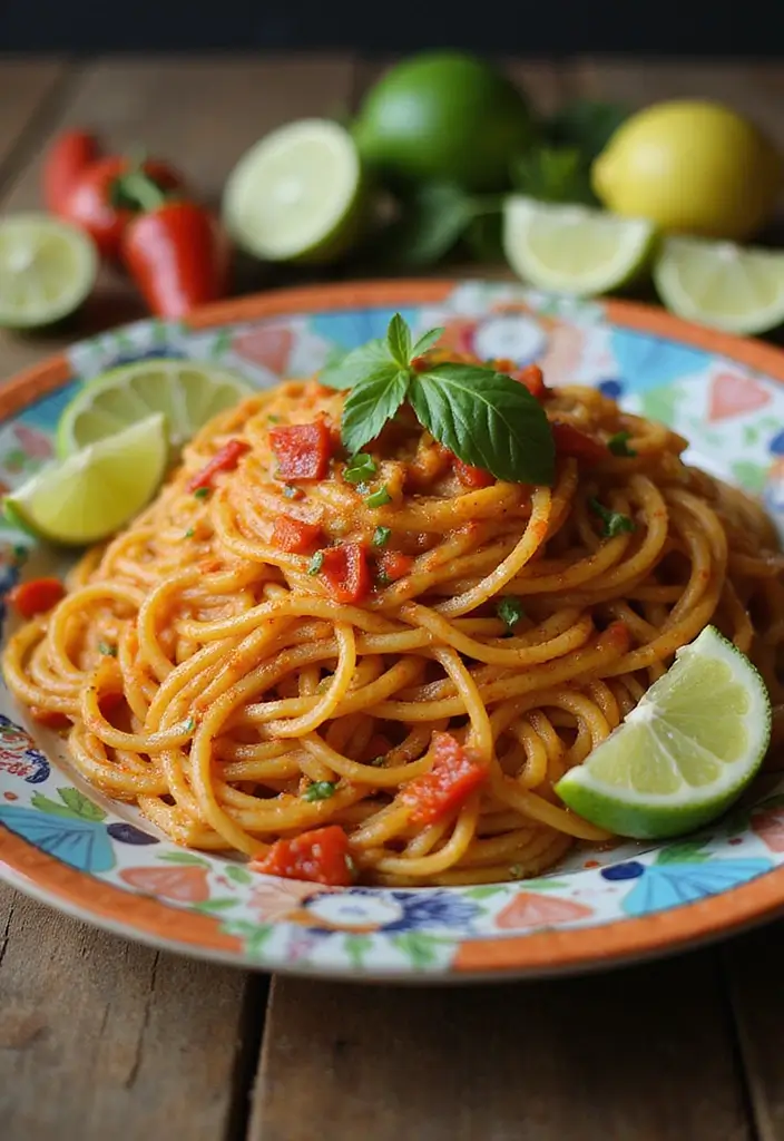 25 Easy Pasta Recipes with Spaghetti Noodles for Busy Families 130 25 Easy Pasta Recipes with Spaghetti Noodles for Busy Families - 22. Spaghetti with Chili and Lime