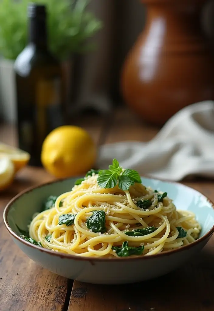 25 Easy Pasta Recipes with Spaghetti Noodles for Busy Families 48 25 Easy Pasta Recipes with Spaghetti Noodles for Busy Families - 8. Spaghetti with Spinach and Ricotta