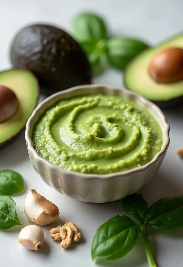 25 Gluten Free Pasta Sauce Recipes That Are Rich and Tasty 1 25 Gluten Free Pasta Sauce Recipes That Are Rich and Tasty - 1. Creamy Avocado Pesto