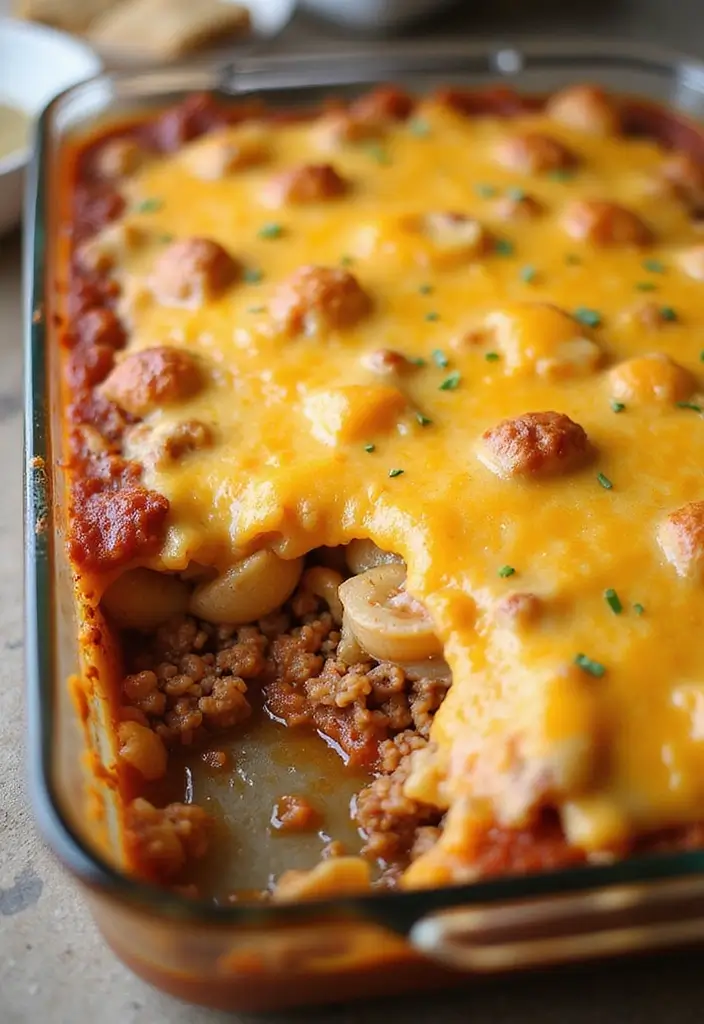 25 Ground Beef Pasta Casserole Recipes for Comfort Food Lovers 1 25 Ground Beef Pasta Casserole Recipes for Comfort Food Lovers - 1. Cheesy Ground Beef and Shells Casserole