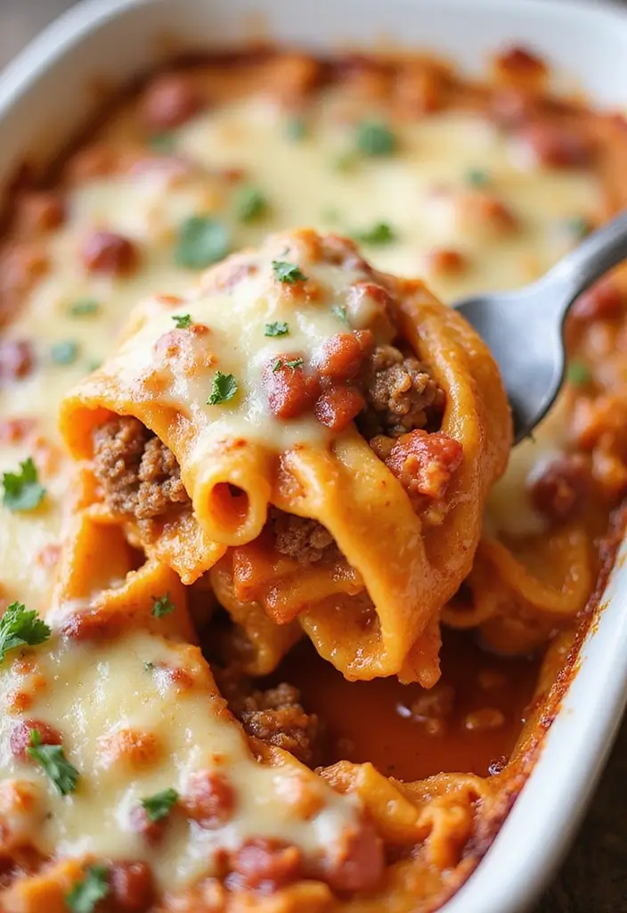25 Ground Beef Pasta Casserole Recipes for Comfort Food Lovers 68 25 Ground Beef Pasta Casserole Recipes for Comfort Food Lovers - 12. Ground Beef and Ricotta Pasta Bake