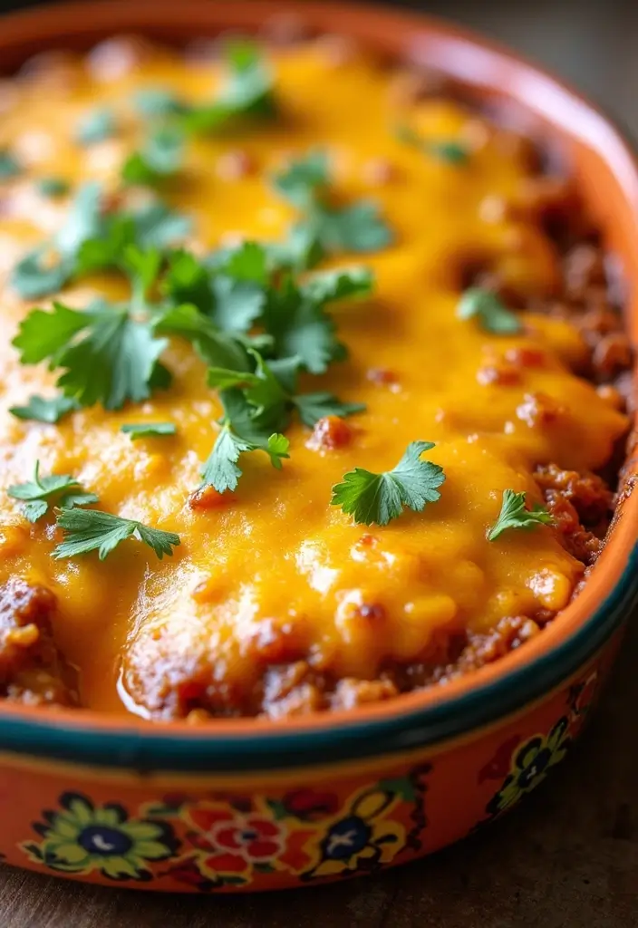 25 Ground Beef Pasta Casserole Recipes for Comfort Food Lovers 105 25 Ground Beef Pasta Casserole Recipes for Comfort Food Lovers - 19. Cheesy Ground Beef Enchilada Casserole