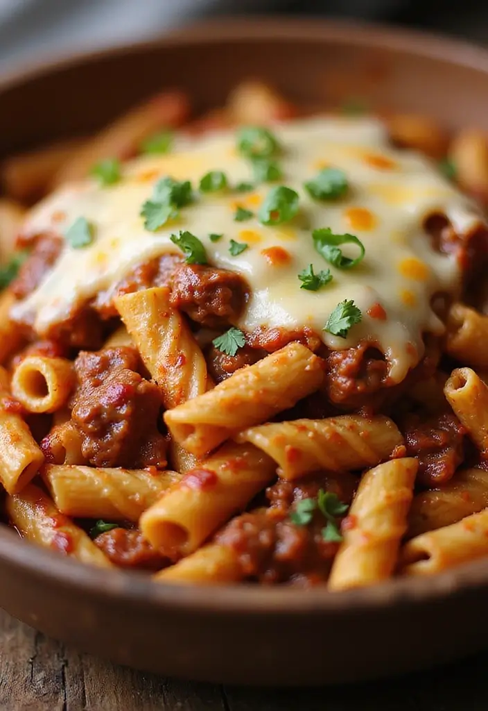 25 Ground Beef Pasta Casserole Recipes for Comfort Food Lovers 27 25 Ground Beef Pasta Casserole Recipes for Comfort Food Lovers - 5. BBQ Beef Pasta Casserole