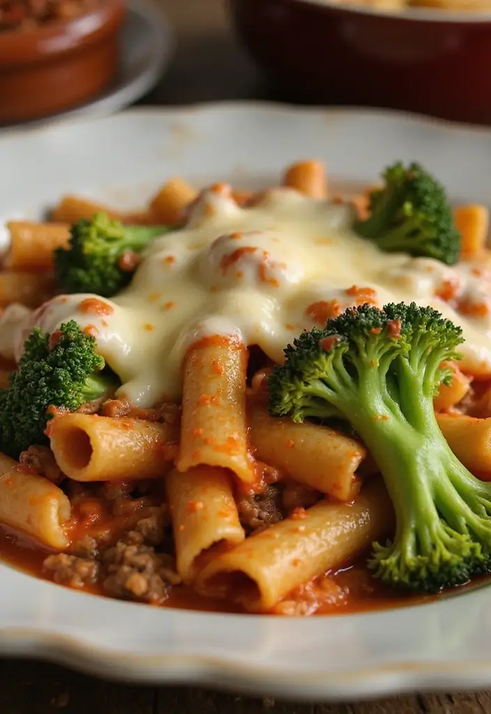25 Ground Beef Pasta Casserole Recipes for Comfort Food Lovers 32 25 Ground Beef Pasta Casserole Recipes for Comfort Food Lovers - 6. Ground Beef and Broccoli Pasta Bake