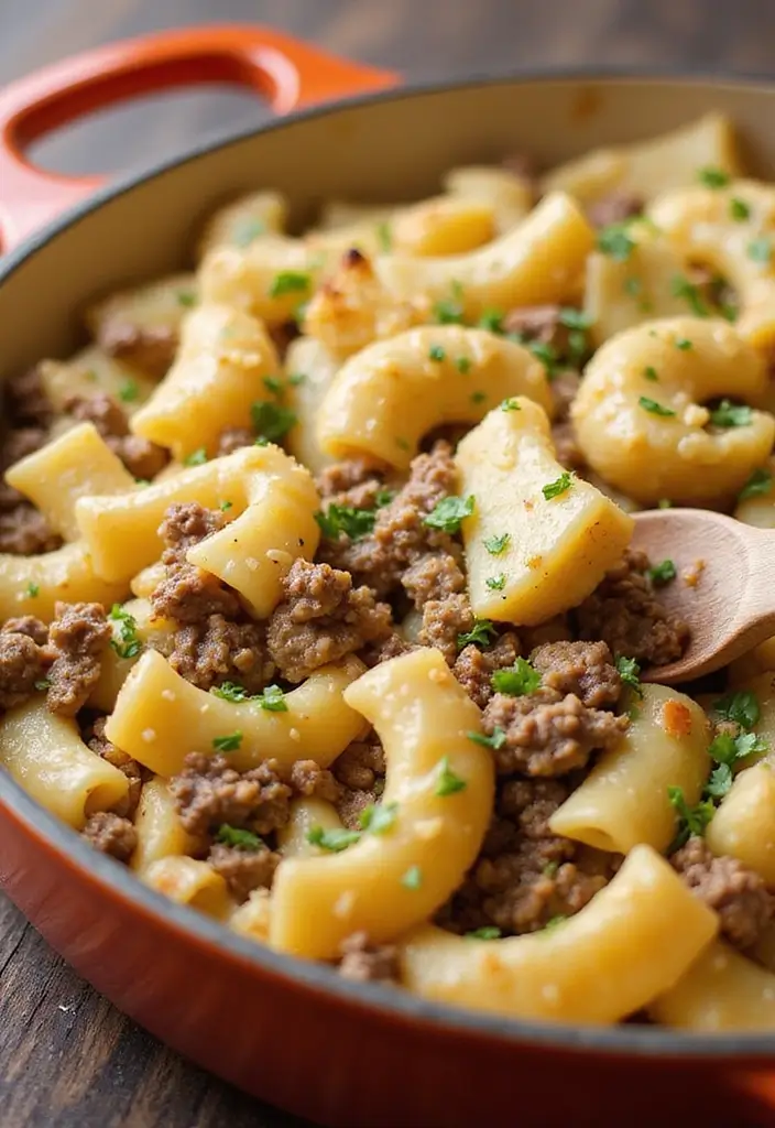 25 Ground Beef Pasta Casserole Recipes for Comfort Food Lovers 51 25 Ground Beef Pasta Casserole Recipes for Comfort Food Lovers - 9. Ground Beef and Cauliflower Pasta Casserole