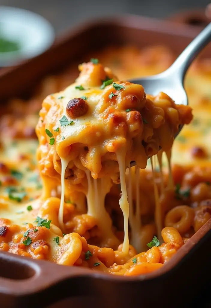 25 Hamburger Meat Pasta Recipes for Quick, Filling Meals 1 25 Hamburger Meat Pasta Recipes for Quick, Filling Meals - 1. Cheesy Hamburger Pasta Bake