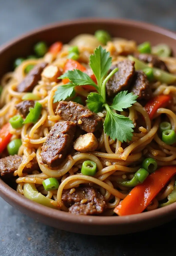 25 Hamburger Meat Pasta Recipes for Quick, Filling Meals 66 25 Hamburger Meat Pasta Recipes for Quick, Filling Meals - 12. Easy Beef Lo Mein