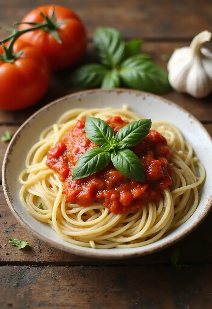 25 Healthy Pasta Sauce Recipes for Clean Eating Fans 1 25 Healthy Pasta Sauce Recipes for Clean Eating Fans - 1. Zesty Tomato Basil Sauce