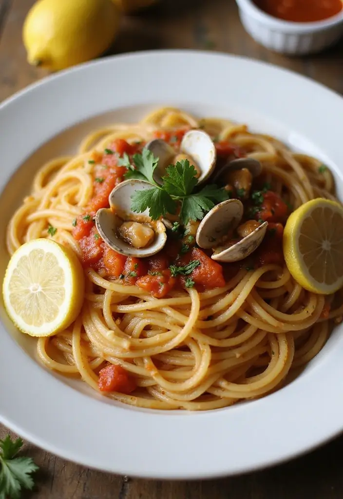 25 Healthy Pasta Sauce Recipes for Clean Eating Fans 110 25 Healthy Pasta Sauce Recipes for Clean Eating Fans - 18. Spaghetti with Clam Sauce