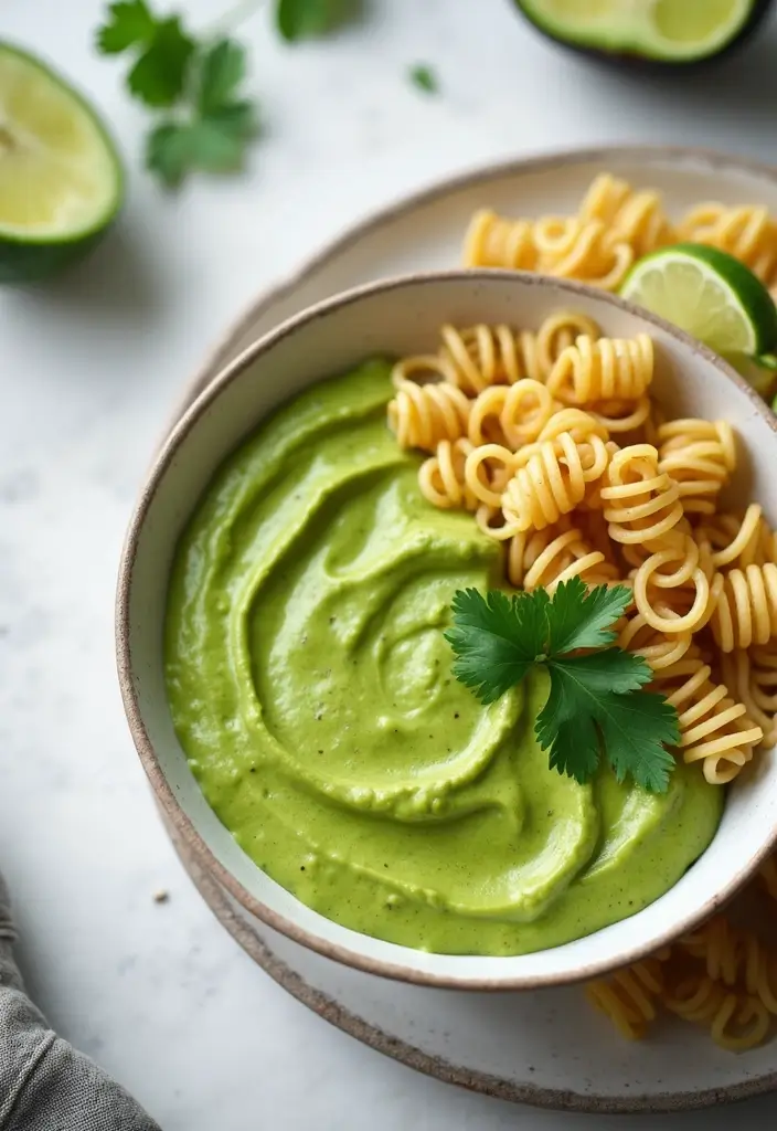 25 Healthy Pasta Sauce Recipes for Clean Eating Fans 6 25 Healthy Pasta Sauce Recipes for Clean Eating Fans - 2. Creamy Avocado Sauce