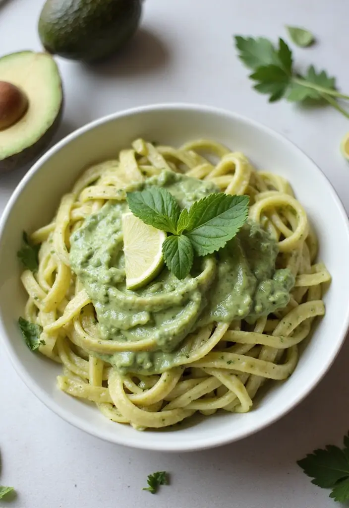 25 Healthy Pasta Sauce Recipes for Clean Eating Fans 136 25 Healthy Pasta Sauce Recipes for Clean Eating Fans - 22. Green Goddess Sauce