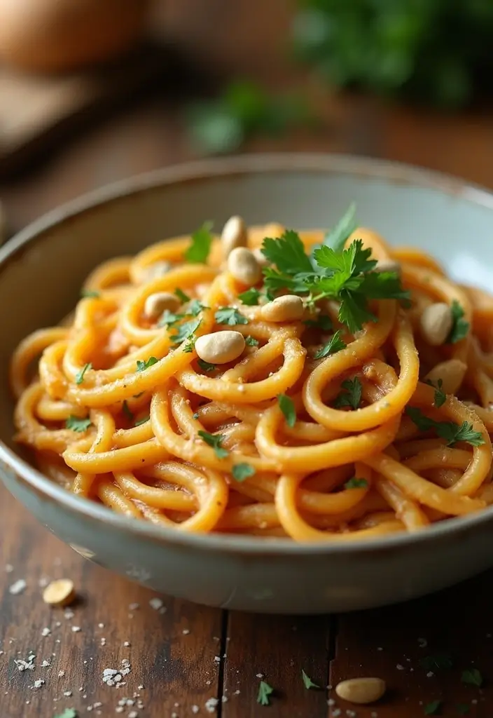 25 Healthy Pasta Sauce Recipes for Clean Eating Fans 141 25 Healthy Pasta Sauce Recipes for Clean Eating Fans - 23. Peanut Butter Sauce