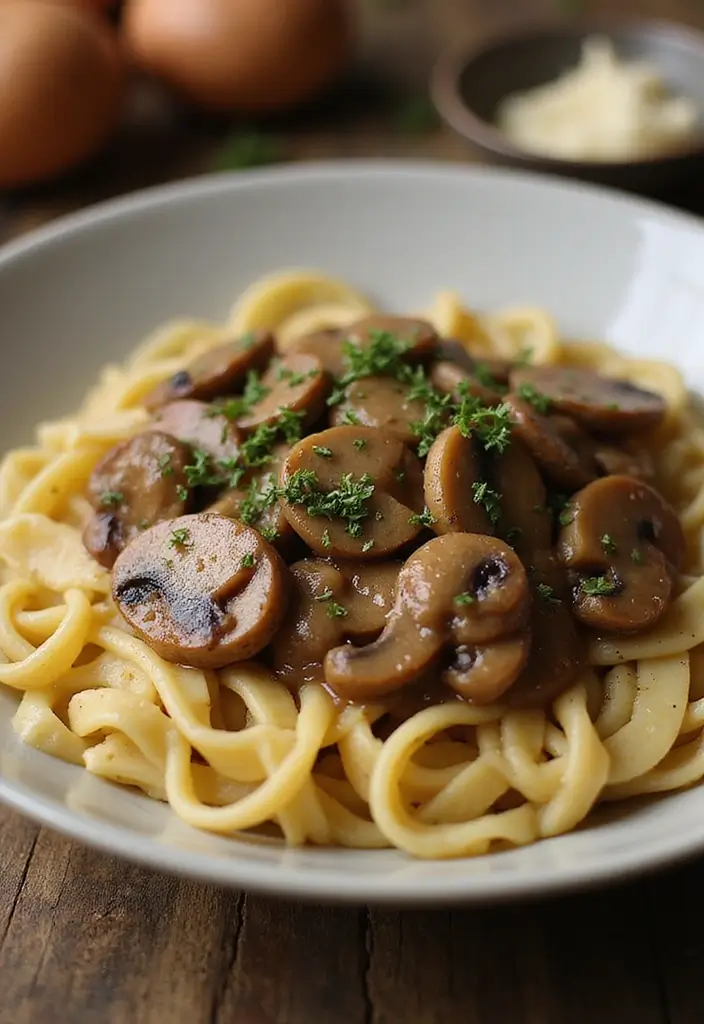 25 Healthy Pasta Sauce Recipes for Clean Eating Fans 27 25 Healthy Pasta Sauce Recipes for Clean Eating Fans - 5. Hearty Mushroom Sauce