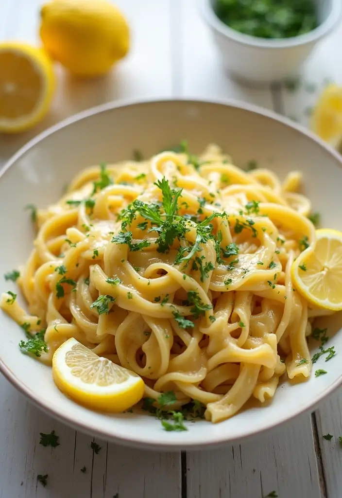 25 Healthy Pasta Sauce Recipes for Clean Eating Fans 51 25 Healthy Pasta Sauce Recipes for Clean Eating Fans - 9. Lemon Garlic Sauce
