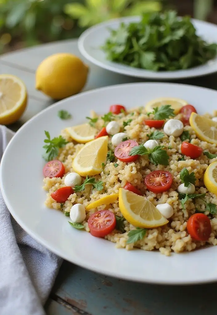 25 Lemon Orzo Pasta Salad Recipes with a Zesty Twist 69 25 Lemon Orzo Pasta Salad Recipes with a Zesty Twist - 11. Lemon Orzo Salad with Caprese Ingredients