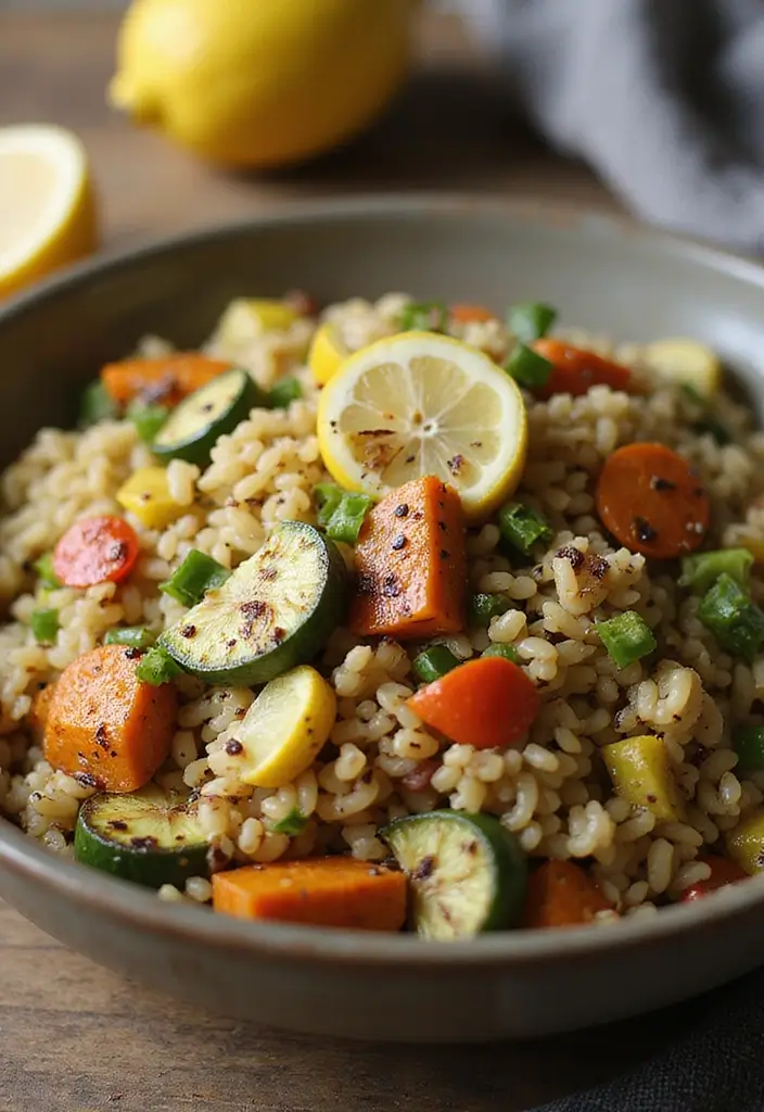 25 Lemon Orzo Pasta Salad Recipes with a Zesty Twist 29 25 Lemon Orzo Pasta Salad Recipes with a Zesty Twist - 5. Lemon Orzo Salad with Roasted Vegetables