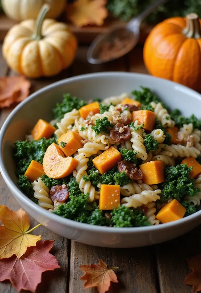 25 Main Dish Pasta Salad Recipes That Feel Like a Full Meal 94 25 Main Dish Pasta Salad Recipes That Feel Like a Full Meal - 18. Fall Harvest Pasta Salad