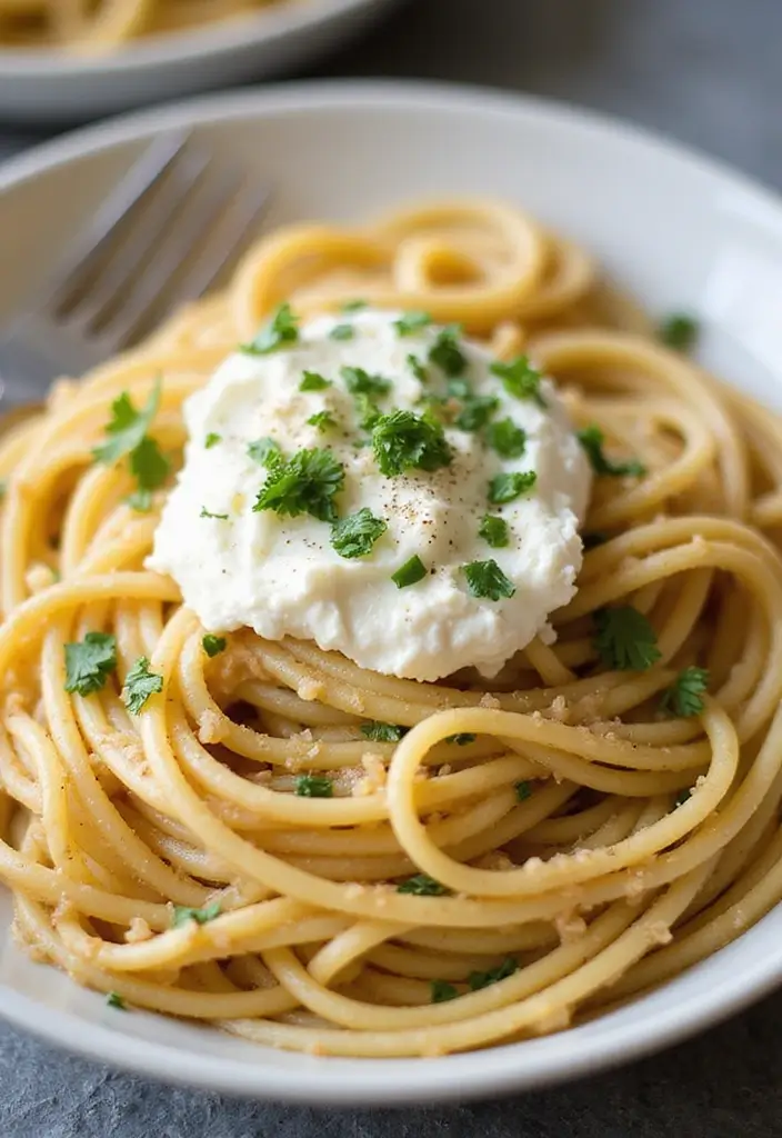 25 Pasta Recipes with Ricotta Cheese Straight from Italy 54 25 Pasta Recipes with Ricotta Cheese Straight from Italy - 10. Spaghetti with Ricotta and Garlic