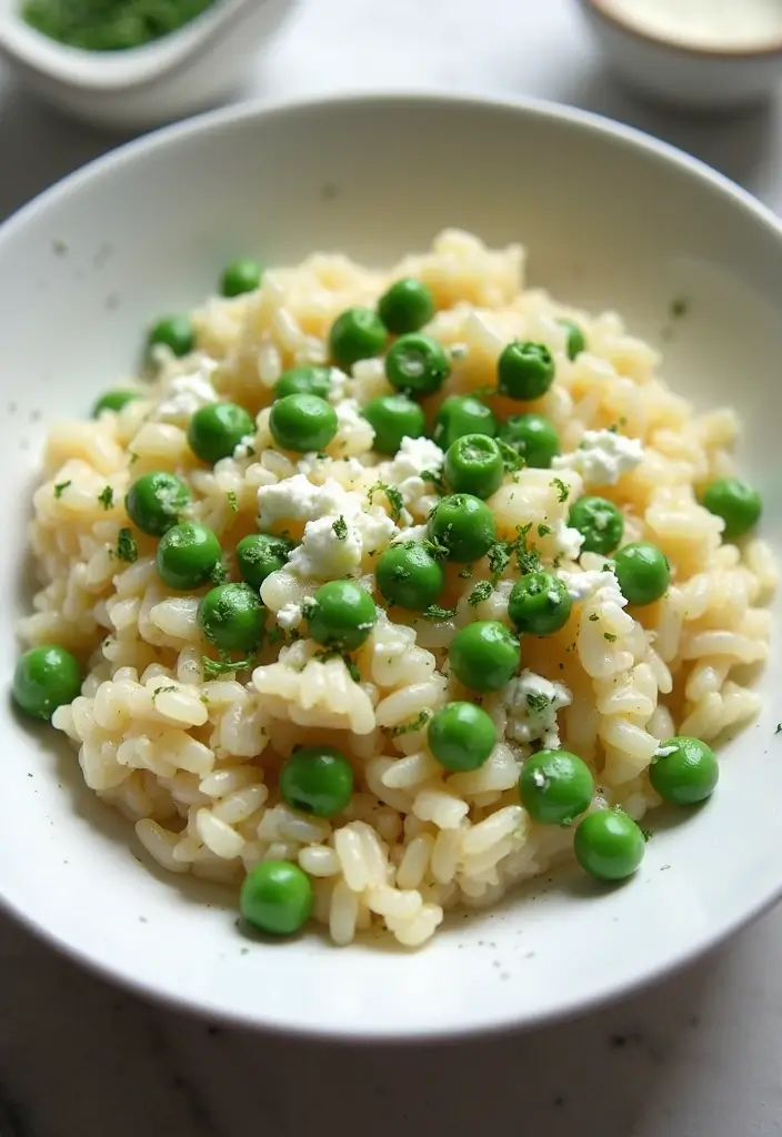 25 Pasta Recipes with Ricotta Cheese Straight from Italy 66 25 Pasta Recipes with Ricotta Cheese Straight from Italy - 12. Ricotta and Sweet Pea Risotto