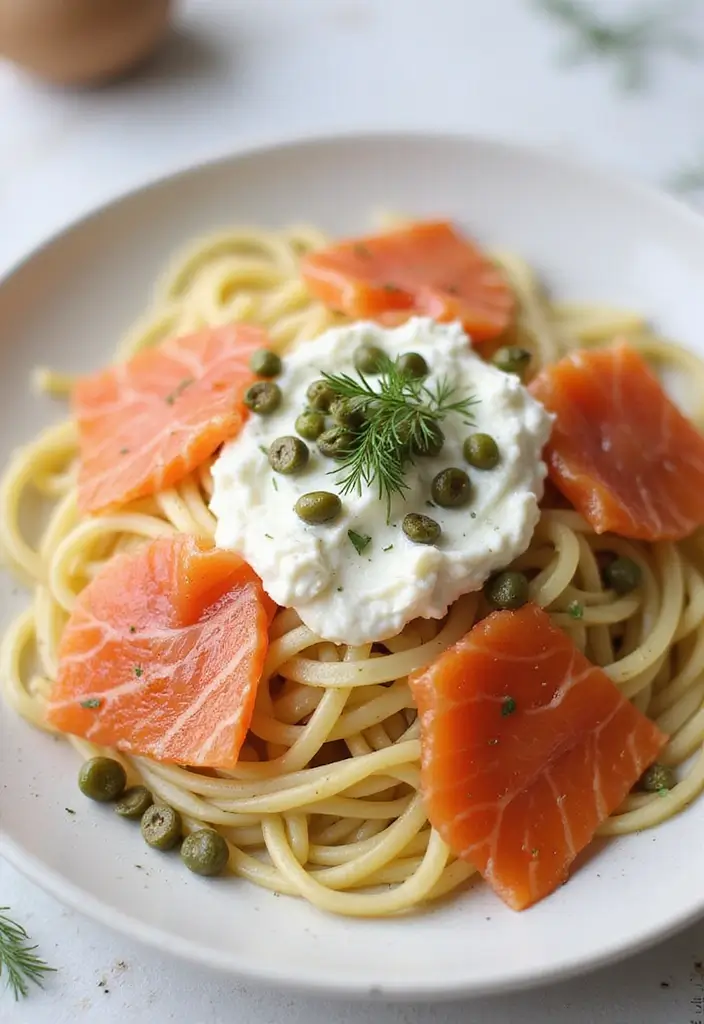 25 Pasta Recipes with Ricotta Cheese Straight from Italy 71 25 Pasta Recipes with Ricotta Cheese Straight from Italy - 13. Ricotta and Smoked Salmon Pasta