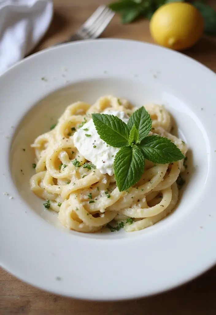 25 Pasta Recipes with Ricotta Cheese Straight from Italy 107 25 Pasta Recipes with Ricotta Cheese Straight from Italy - 19. Ricotta and Mint Pasta