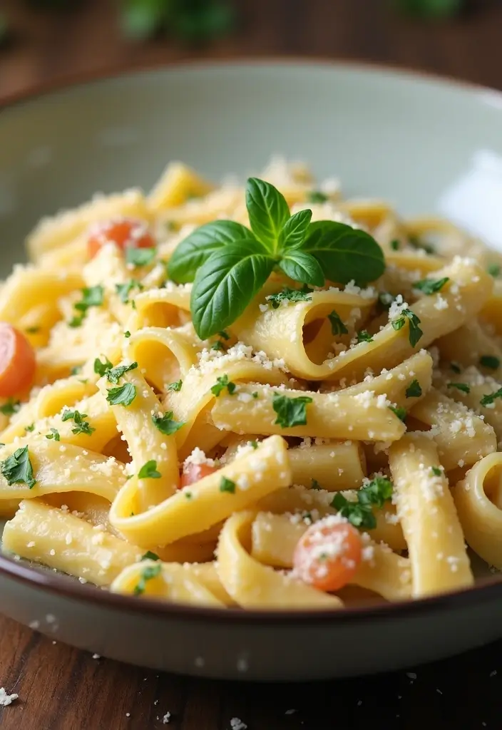 25 Pasta Recipes with Ricotta Cheese Straight from Italy 140 25 Pasta Recipes with Ricotta Cheese Straight from Italy - 24. Ricotta and Garlic Herb Pasta