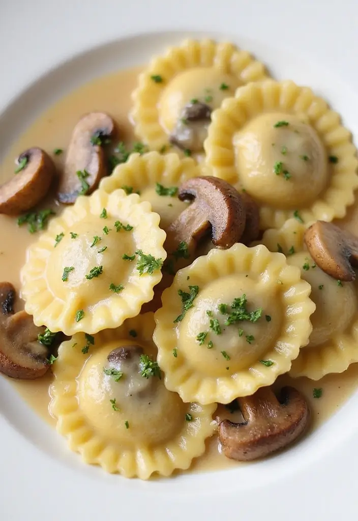 25 Pasta Recipes with Ricotta Cheese Straight from Italy 39 25 Pasta Recipes with Ricotta Cheese Straight from Italy - 7. Ricotta and Mushroom Ravioli