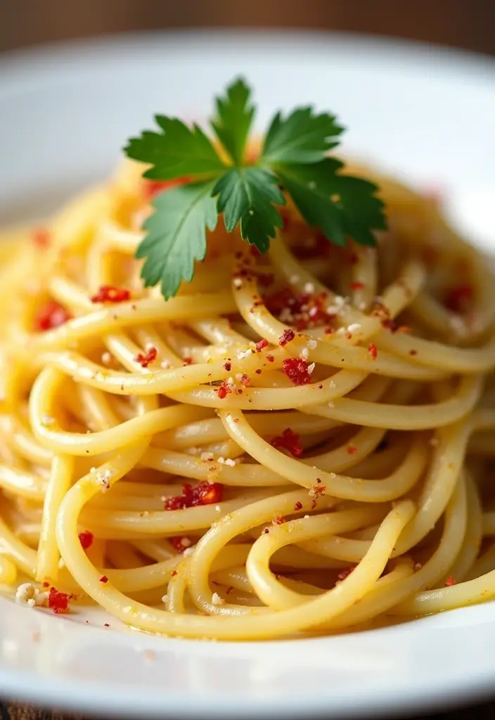 25 Pasta Recipes with Spaghetti Noodles That Never Fail 68 25 Pasta Recipes with Spaghetti Noodles That Never Fail - 12. Spaghetti Aglio e Olio