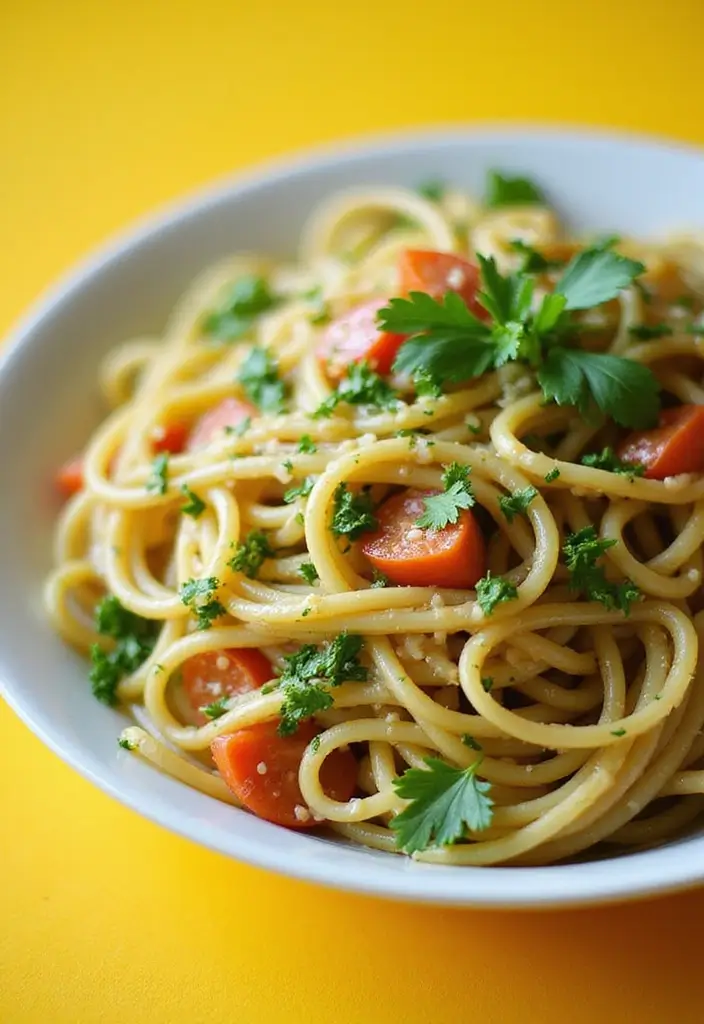 25 Pasta Recipes with Spaghetti Noodles That Never Fail 96 25 Pasta Recipes with Spaghetti Noodles That Never Fail - 18. Spaghetti with Cilantro Lime Dressing