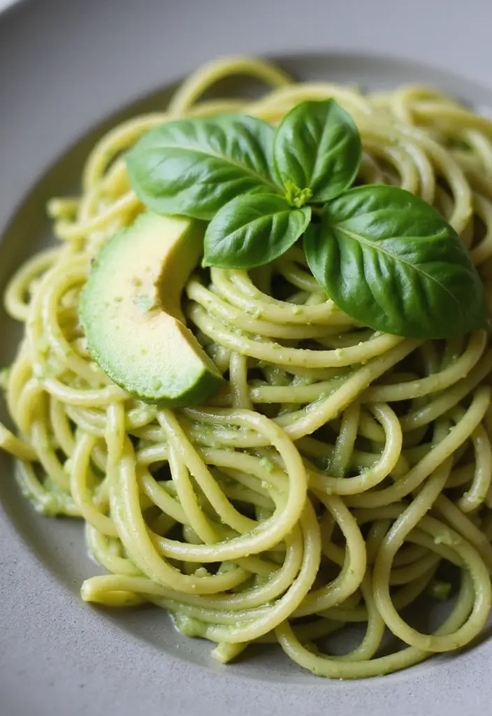 25 Pasta Recipes with Spaghetti Noodles That Never Fail 34 25 Pasta Recipes with Spaghetti Noodles That Never Fail - 6. Creamy Avocado Spaghetti