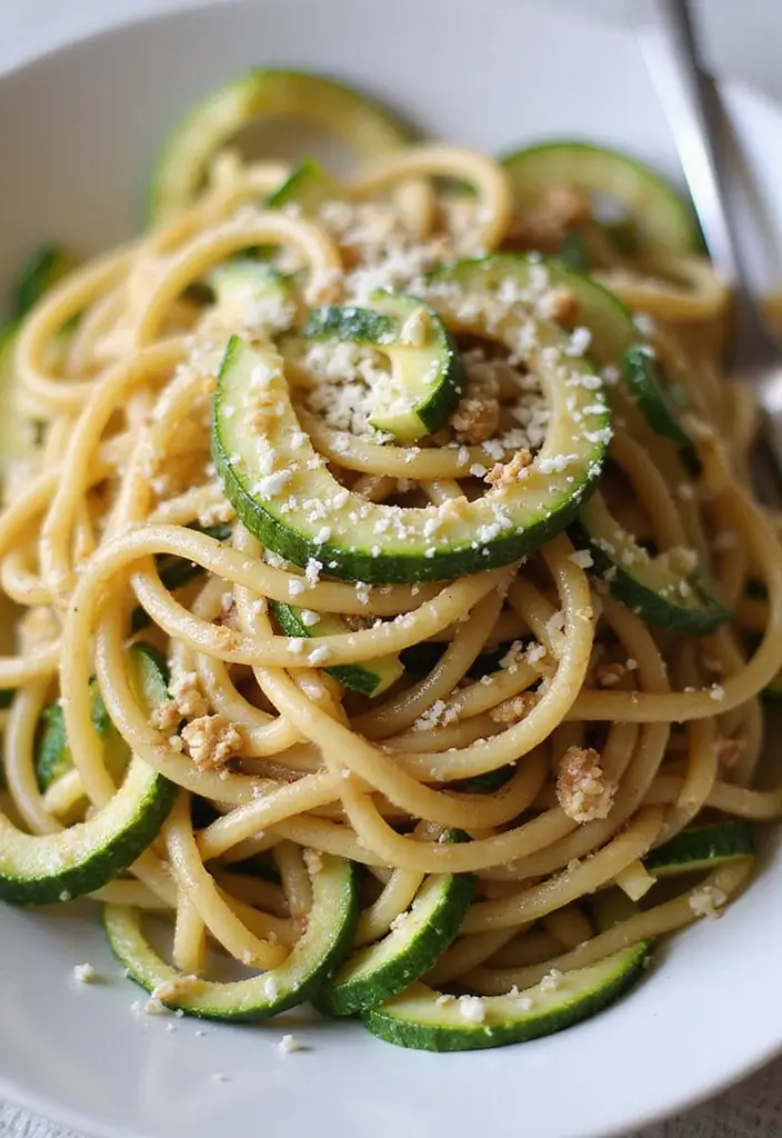 25 Pasta Recipes with Spaghetti Noodles That Never Fail 39 25 Pasta Recipes with Spaghetti Noodles That Never Fail - 7. Spaghetti with Zucchini Noodles
