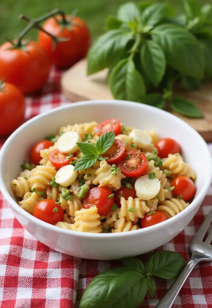 25 Pasta Recipes with Tomato Paste for Deep, Savory Flavor 54 25 Pasta Recipes with Tomato Paste for Deep, Savory Flavor - 10. Tomato Mozzarella Pasta Salad