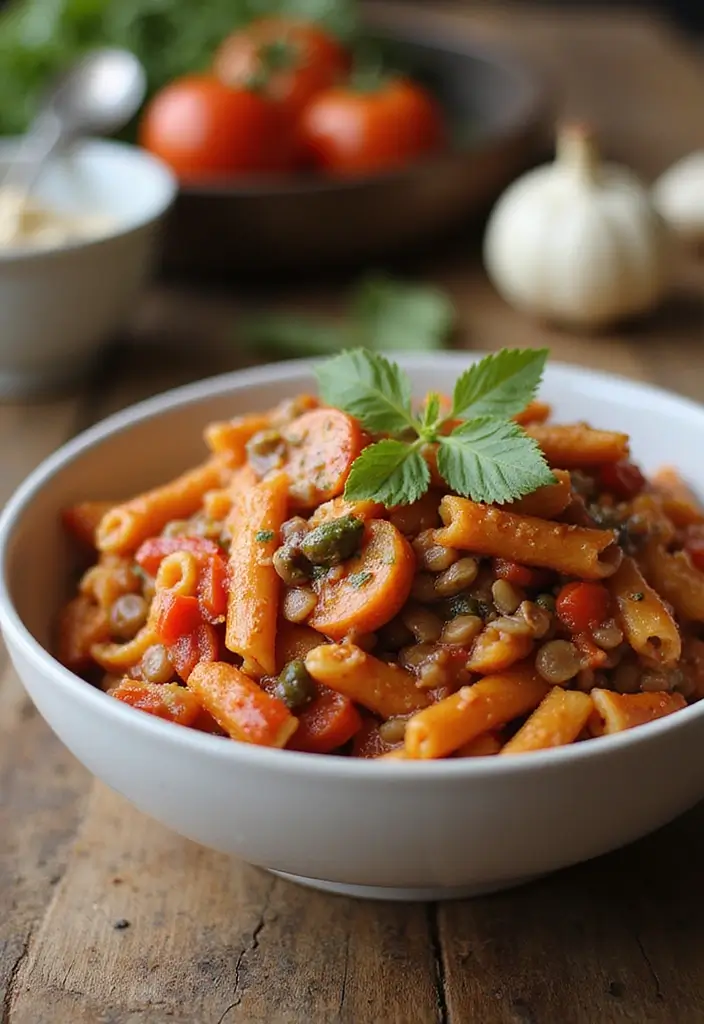 25 Pasta Recipes with Tomato Paste for Deep, Savory Flavor 87 25 Pasta Recipes with Tomato Paste for Deep, Savory Flavor - 15. Tomato and Lentil Pasta
