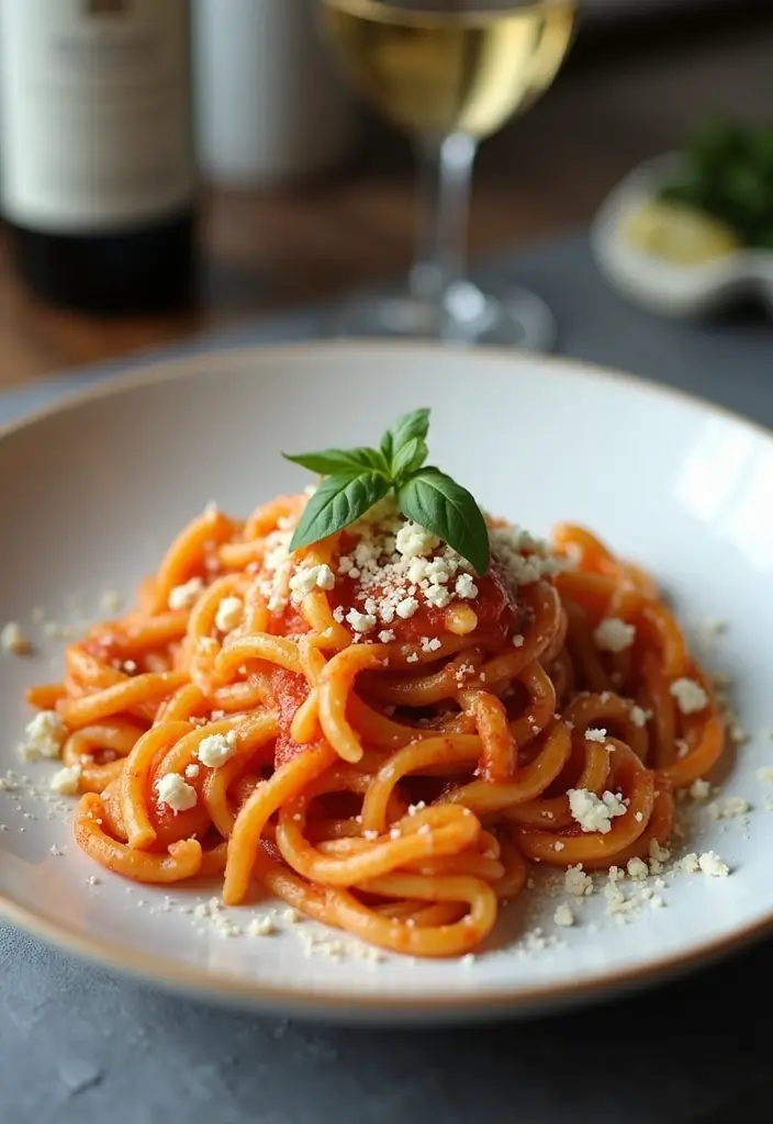25 Pasta Recipes with Tomato Paste for Deep, Savory Flavor 94 25 Pasta Recipes with Tomato Paste for Deep, Savory Flavor - 16. Tomato Feta Pasta