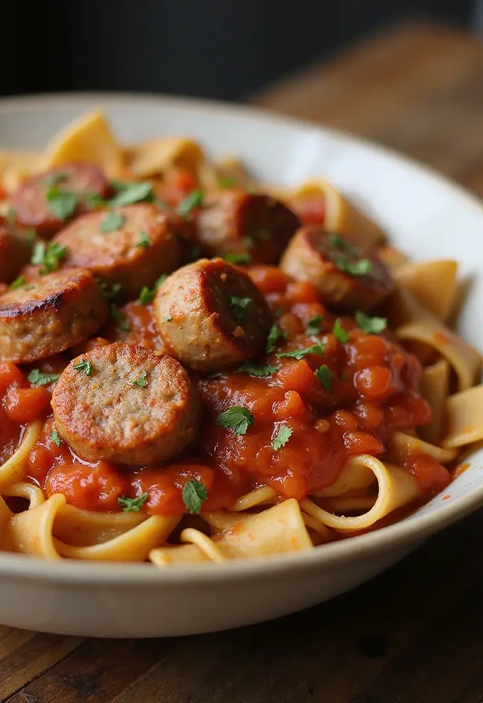 25 Pasta Recipes with Tomato Paste for Deep, Savory Flavor 101 25 Pasta Recipes with Tomato Paste for Deep, Savory Flavor - 17. Tomato and Sausage Pasta