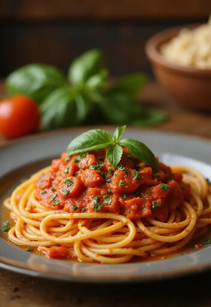 25 Pasta Recipes with Tomato Paste for Deep, Savory Flavor 30 25 Pasta Recipes with Tomato Paste for Deep, Savory Flavor - 6. Spicy Tomato Arrabbiata